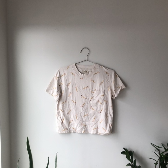 Madewell Tops - Madewell Daisy Print Tee